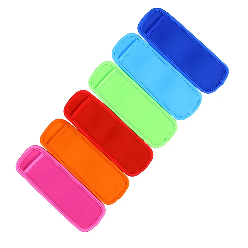 

Ice Stick Holders Neoprene Cover Popsicle Insulation Sleeve Kids Adult Multiple Combinations Fit Yogurt Candy