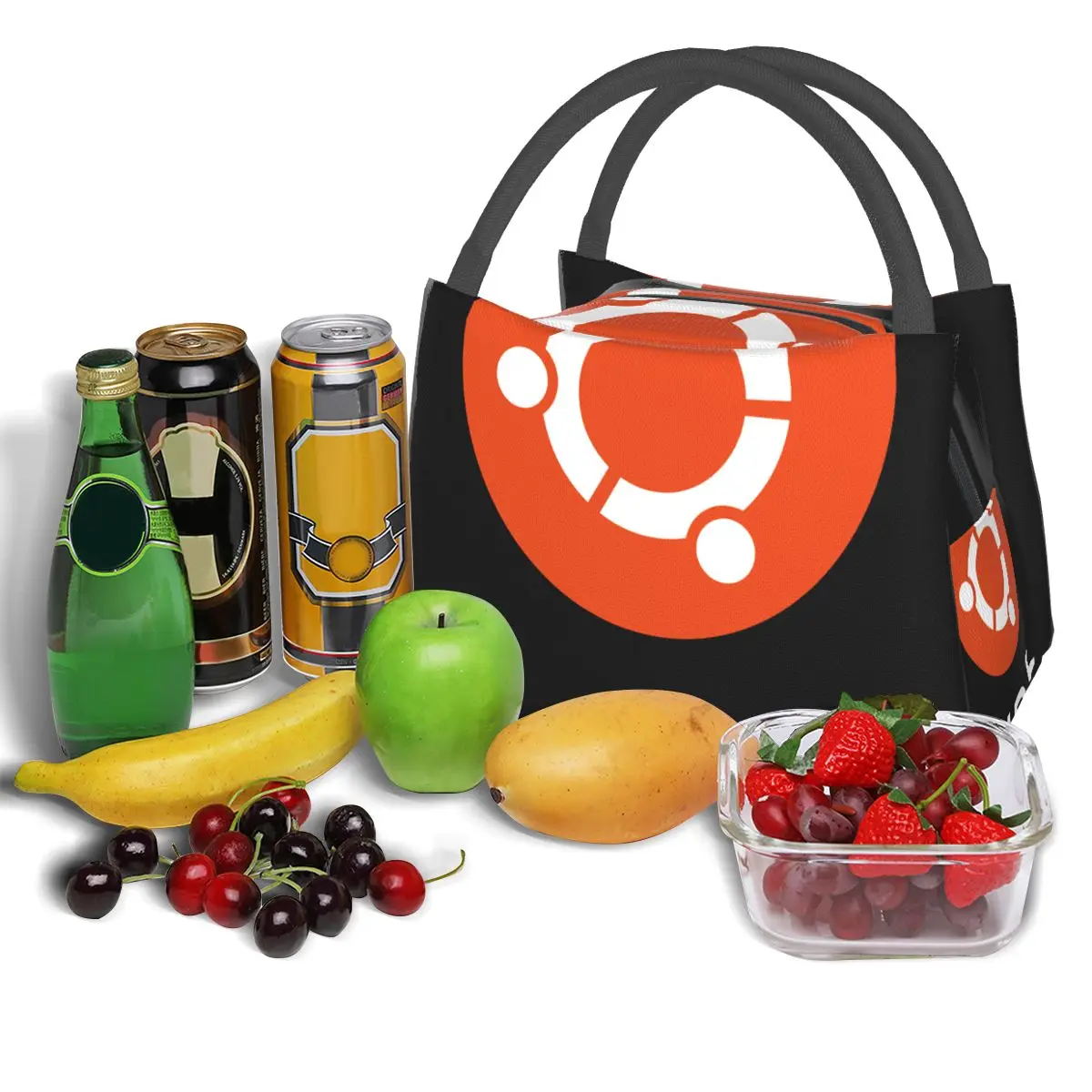 Ubuntu Logo Portable insulation bag for Cooler Food Office Pinic Container