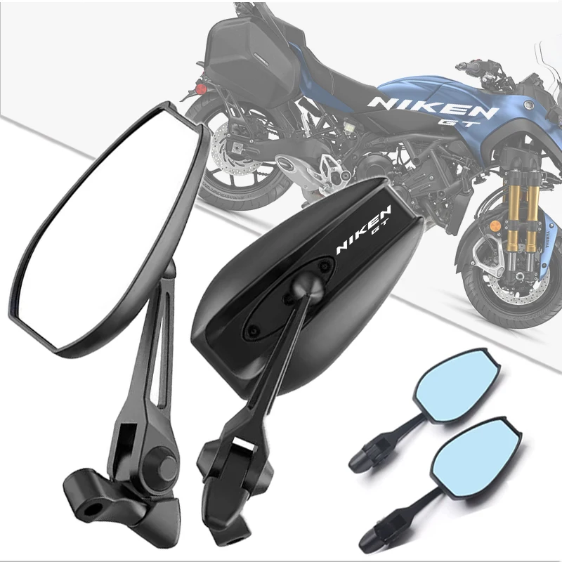 

2 шт./пара, боковое зеркало для мотоцикла, зеркала заднего вида для YAMAHA NIKEN GT Niken GT RNINET RNINE, обновленный алюминий