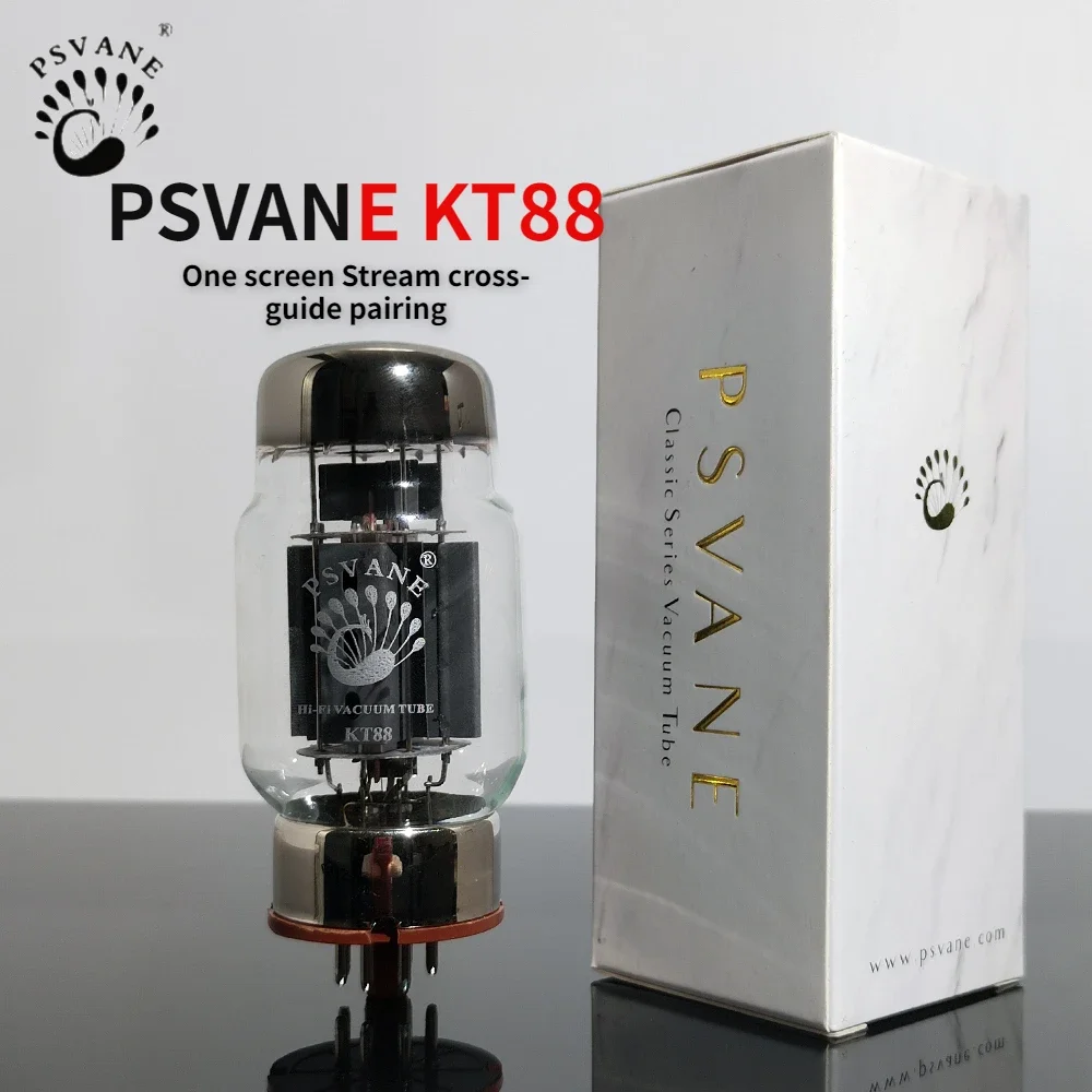 PSVANE Hifi KT88 KT88/C Vacuum Tube Replace 6550 KT88 for Hifi Audio Vintage Tube AMP DIY Factory Matched Pair Quad