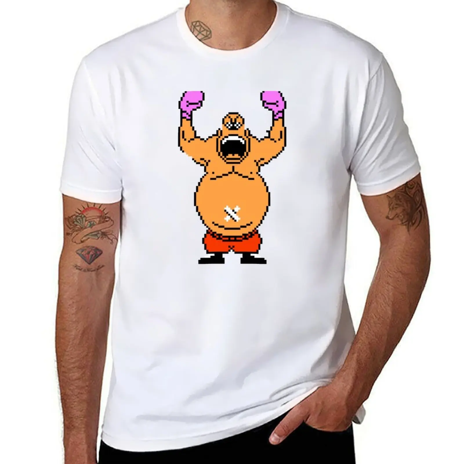 

King Hippo - Punch Out T-Shirt t shirts for man graphic vintage man t shirt graphic T-Shirt