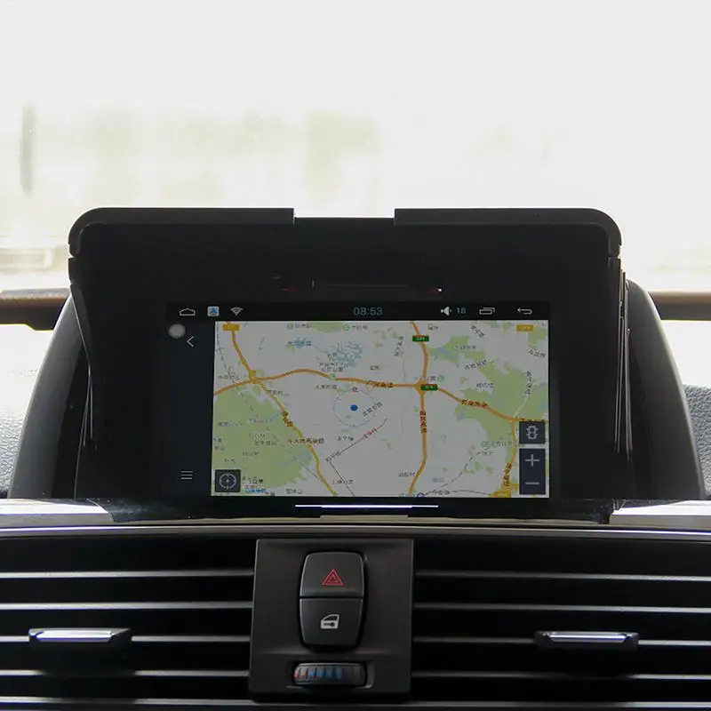 

7-12-дюймовый автомобильный GPS-навигатор, солнцезащитный козырек, аксессуары для интерьера, GPS-антибликовый экран, автоаксессуары, козырек для экрана дисплея
