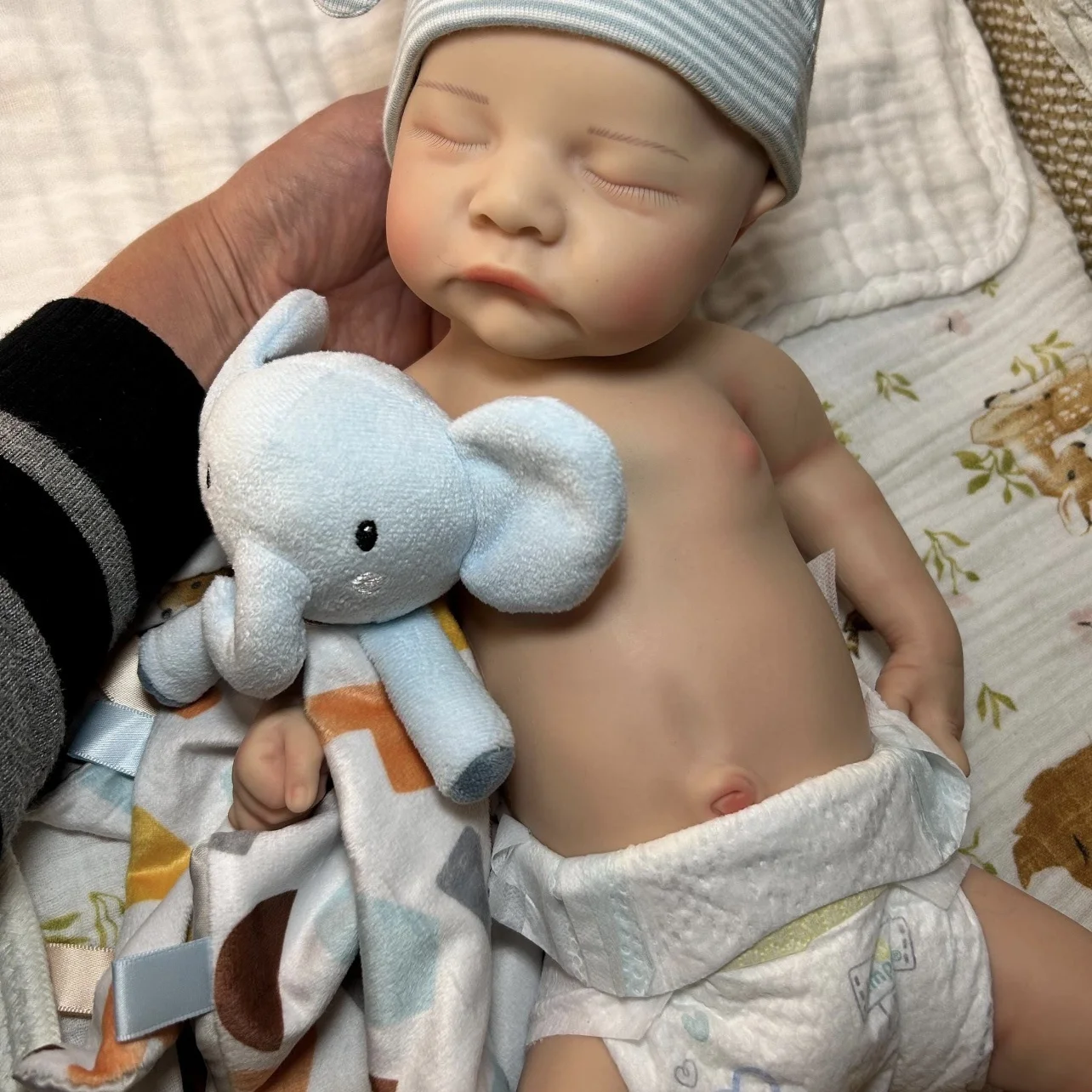 40 CM Open Mond Reborn Poppen Geschilderd Siliconen Jongen Levi Volledige Zachte Stevige Siliconen Pasgeboren Baby Poppen Geschenken Muñeca Reborn