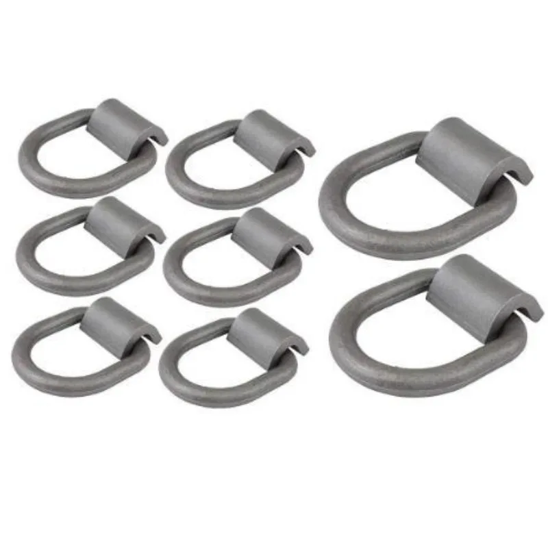 Suitable for 1/2 Inch D‑Type Pull Ring 12000LBS Heavy Duty D Ring Trailer Truck Cargo Tie Down Anchor Accessories
