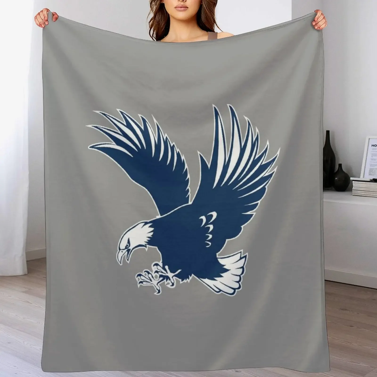 UMW, Eagle, merch Throw Blanket Cozy Light Blanket for Travel Camping Picnic