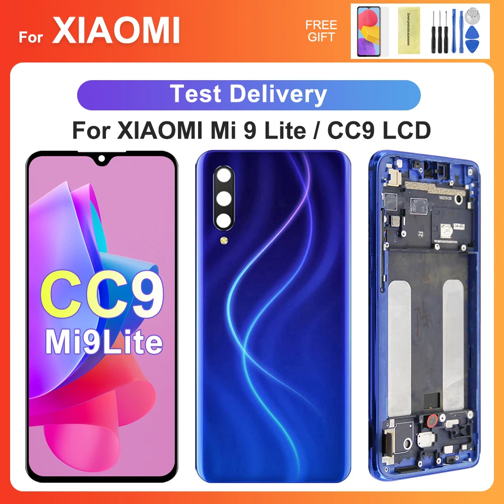 

For Xiaomi Mi CC9 6.39''For Xiaomi Mi 9 Lite M1904F3BG LCD Display Touch Screen Digitizer Assembly Replacement