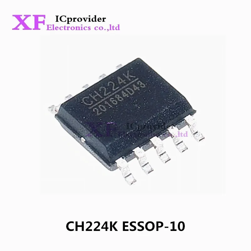 10-100Pcs New CH224K CH224 ESSOP-10 chip fast charging  USB PD power protocol chip