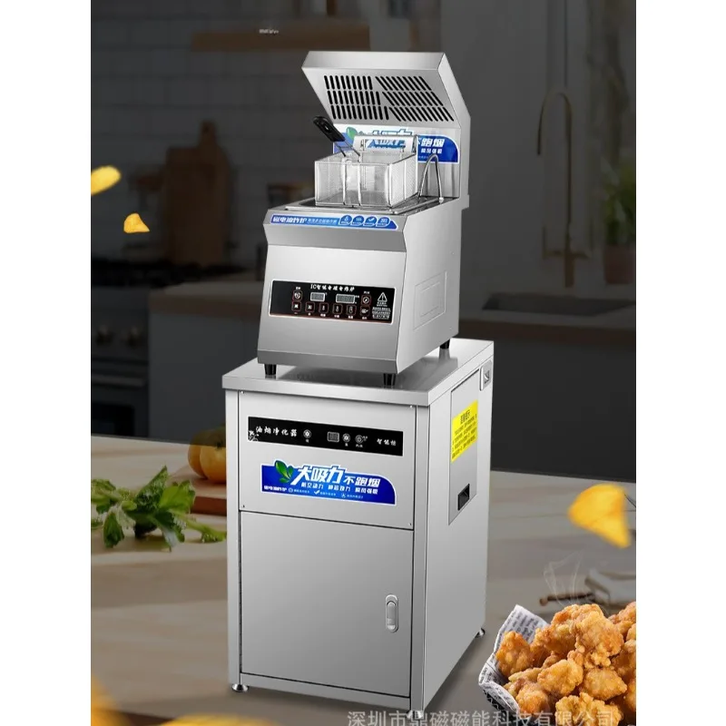 

Commercial Automatic Lifting Electric Fryer Single and Double Cylinder Deep Fryer Commercial Large Capacity Deep Fryer