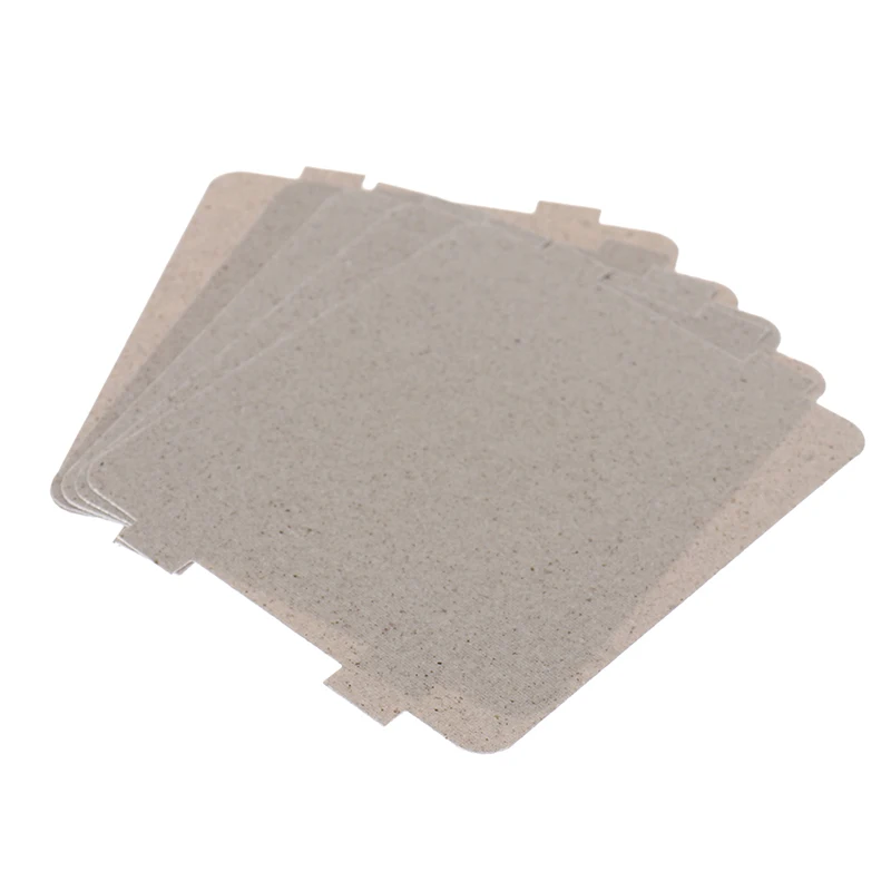 Nuovo 5 pz Forno A Microonde Piastre di Mica Forni A microonde fogli Forno A Microonde Grill Tappetino Da Forno Strumenti di Cottura 11.8x10 cm