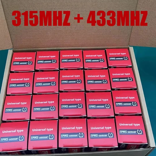 Imagen 1 del producto Sensores TPMS programables 2 en 1 433MHz+315MHz Compatible con TS501 TS508 TS601 TS608 ITS600E MK808TS MK808S-TS MP808TS