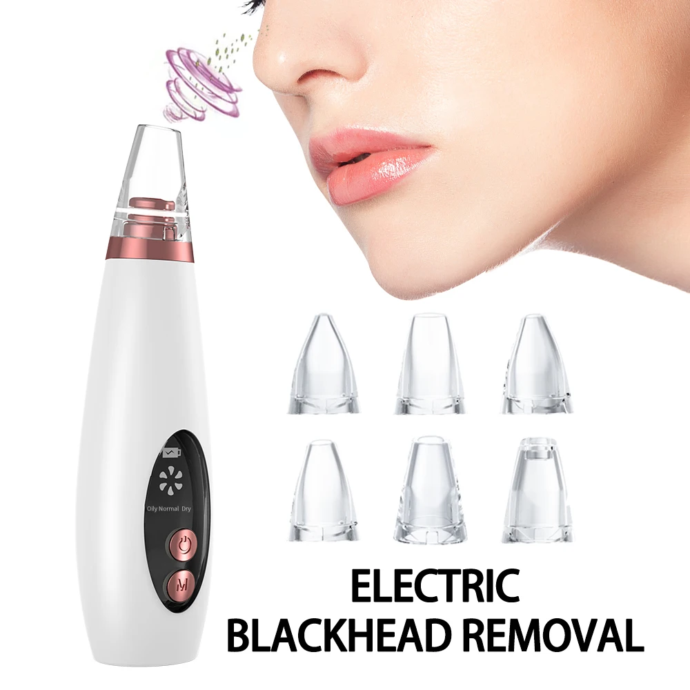 Aspirateur électrique pour les soins du visage, nettoyeur de pores, nettoyeur de points noirs et blancs, outil de beauté