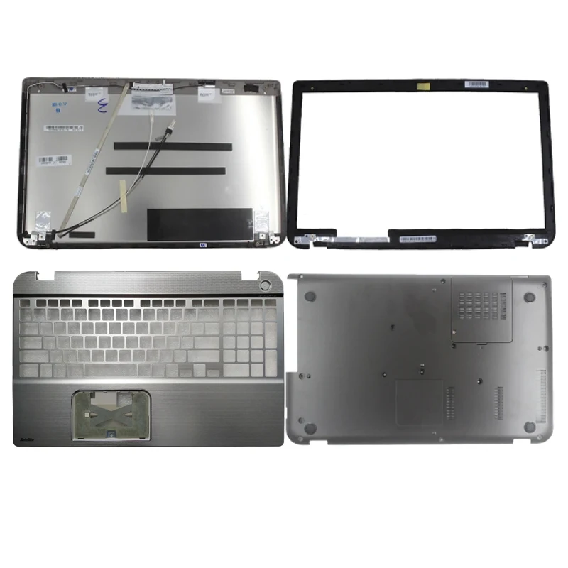 Nowe etui do Toshiba Satellite P55-A P55T-A P55t-A5202 LCD tylna pokrywa/ramka/podparcie dłoni górna/dolna podstawa/zawiasy