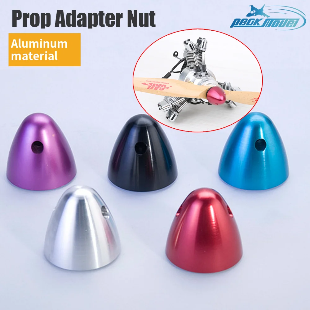Aluminum Prop Adapter Nut / Metal Anodized  Paddle Head / Spinner For OS SAITO YS DLE RCGF NGH Engines