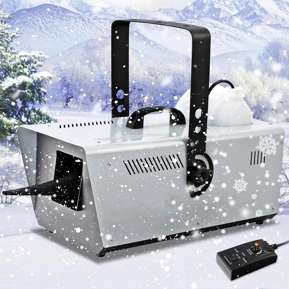 Popular 1500w Snow Machine Snow Making Machine Machine For Snow Christmas Party For Large Party And Performances