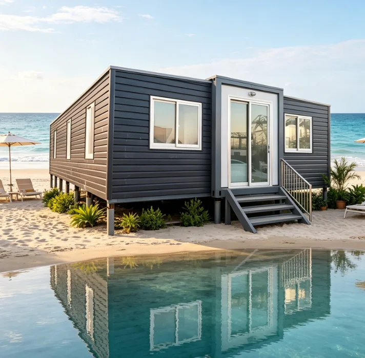 Prefabricated Luxury Container Expandable House Steel Structure Prefab Villa Folding Home Casa Portable