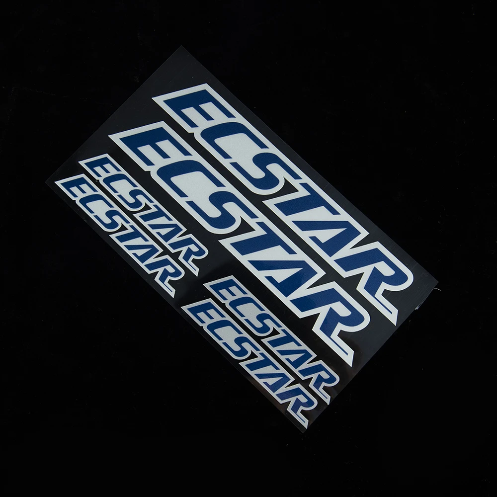 Ecstar Laminated Stickers Moto GP Sponsor Motorcycle Decals Set for Suzuki Honda Kawasaki Ducati Yamaha Car Auto