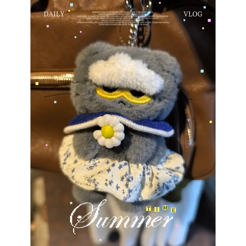 

(excluding baby) new ZOA gas tank Quan Zhilong kitten joint key chain pendant accessories doll clothes