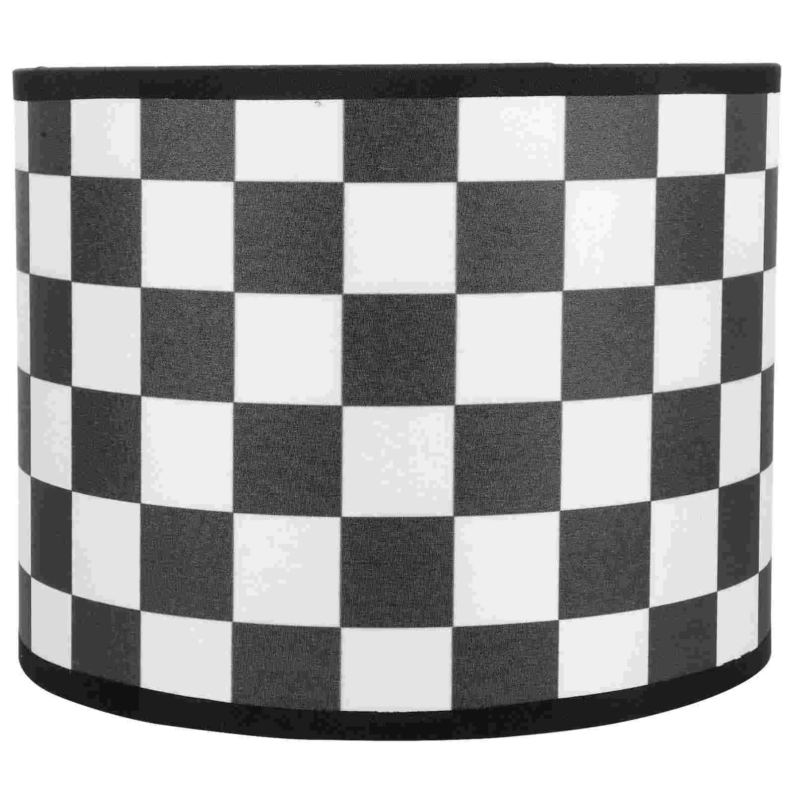 

Lampshade Football Light Replacement Lampshades for Table Large Desk Square Drum Metal Fabric