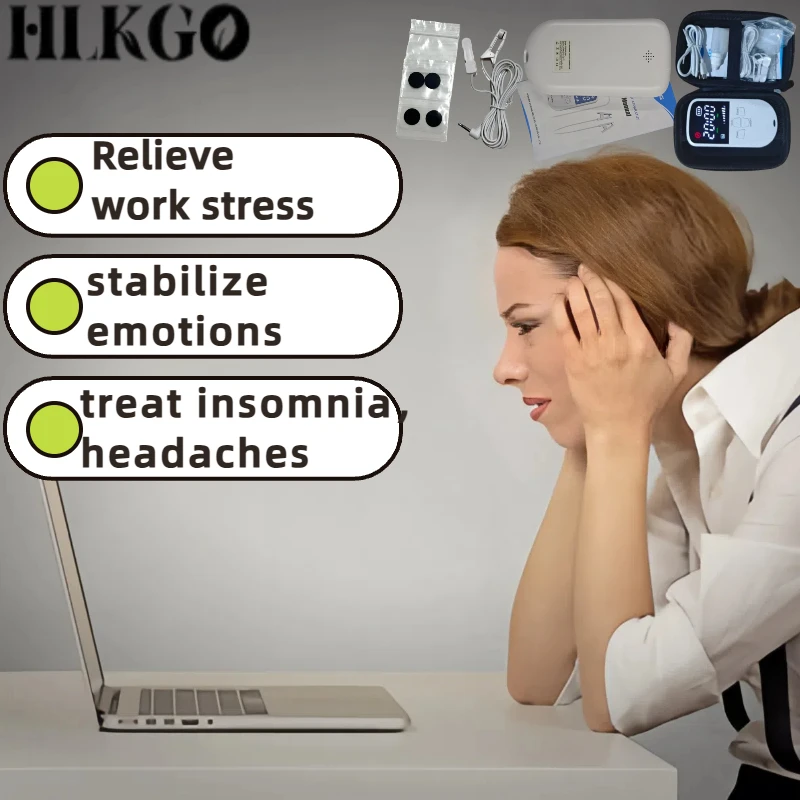 

CES Therapy & Vagus Nerve Simulator Physical Therapy Equipment for Relaxation, Sleep Aid & Insomnia Relief