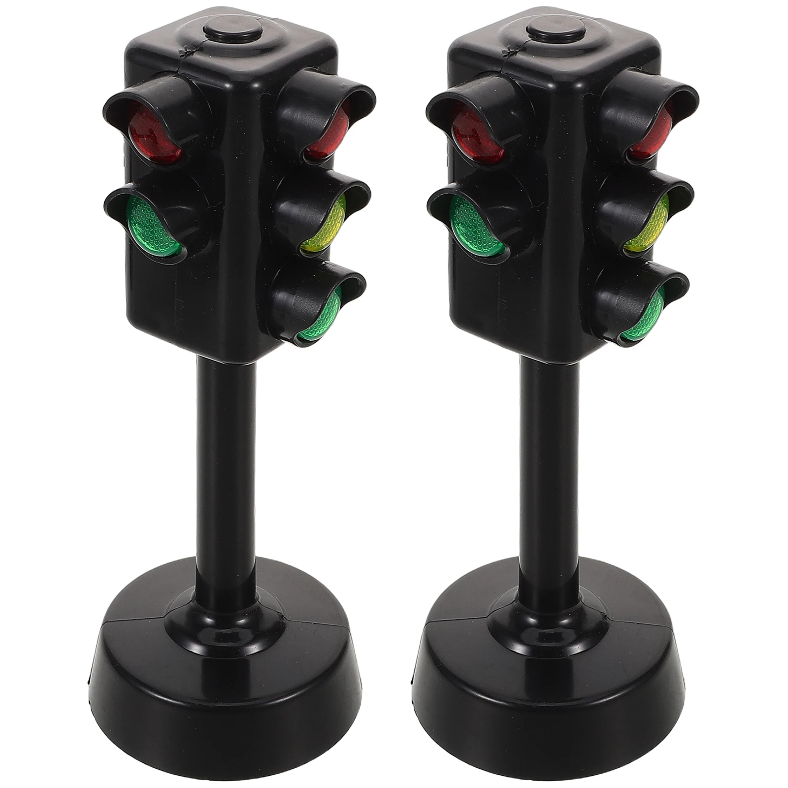 

5 шт. детские сигнальные лампы, игрушки для классной комнаты, стоп-сигнал, пластиковая имитационная модель, аксессуар для железной дороги