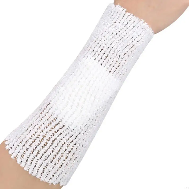 

2Pcs Tubulous Bandage 2Meter Elastic Net Wound Dressing Breathable Athletic Tape Support Wrap For Muscle Injury Recovery JOME