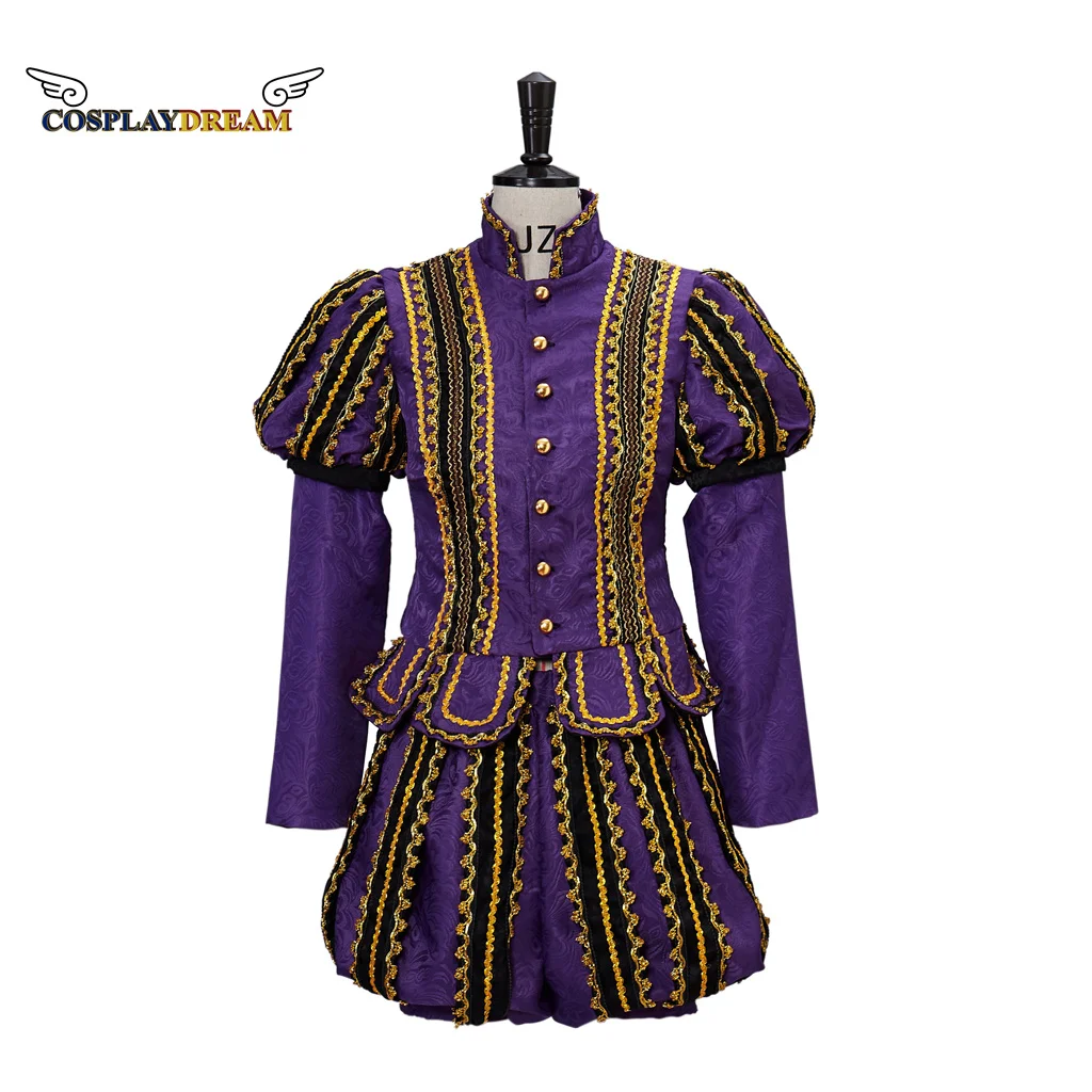 

Adult Men's Medieval Tudor Elizabethan Men Costume Henry VIII Outfits Men's Tudor King Uniform Set Cosplay Top Pants Set