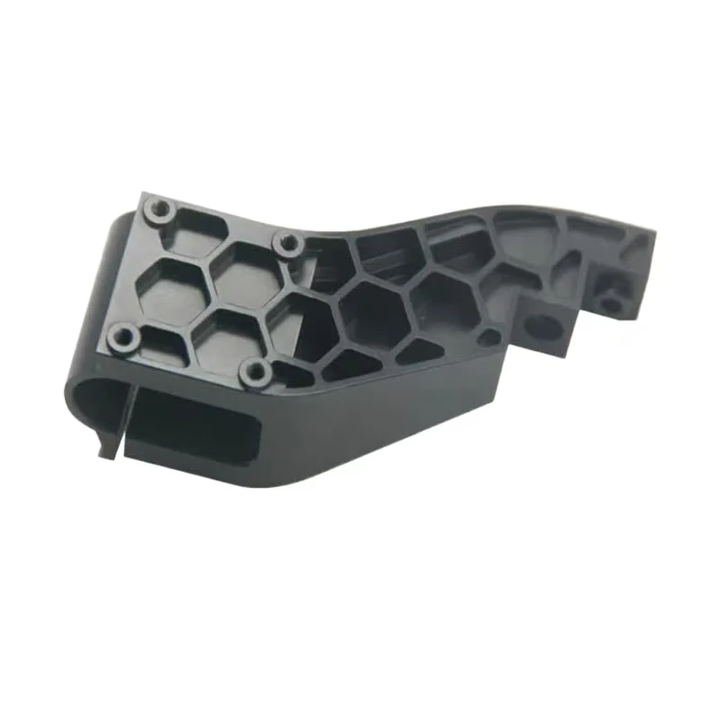 CNC Machined High Strength Aluminum Alloy Black Anodized Machinery Parts Combo Custom Mounting Plate Kit