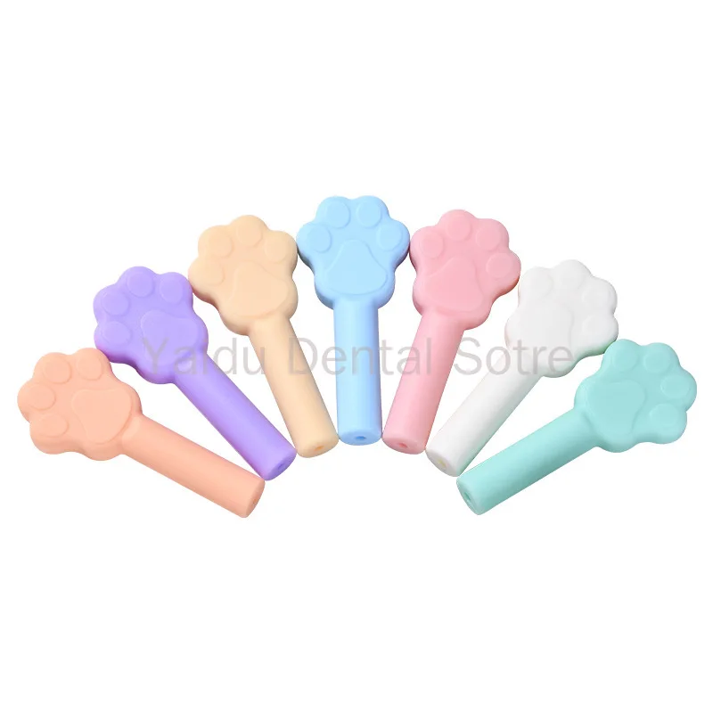 

20Pcs Fruit Flavor Orthodontic Chewies, Reusable Food Grade Silicone Bite Sticks for Invisible Braces Teeth Aligner