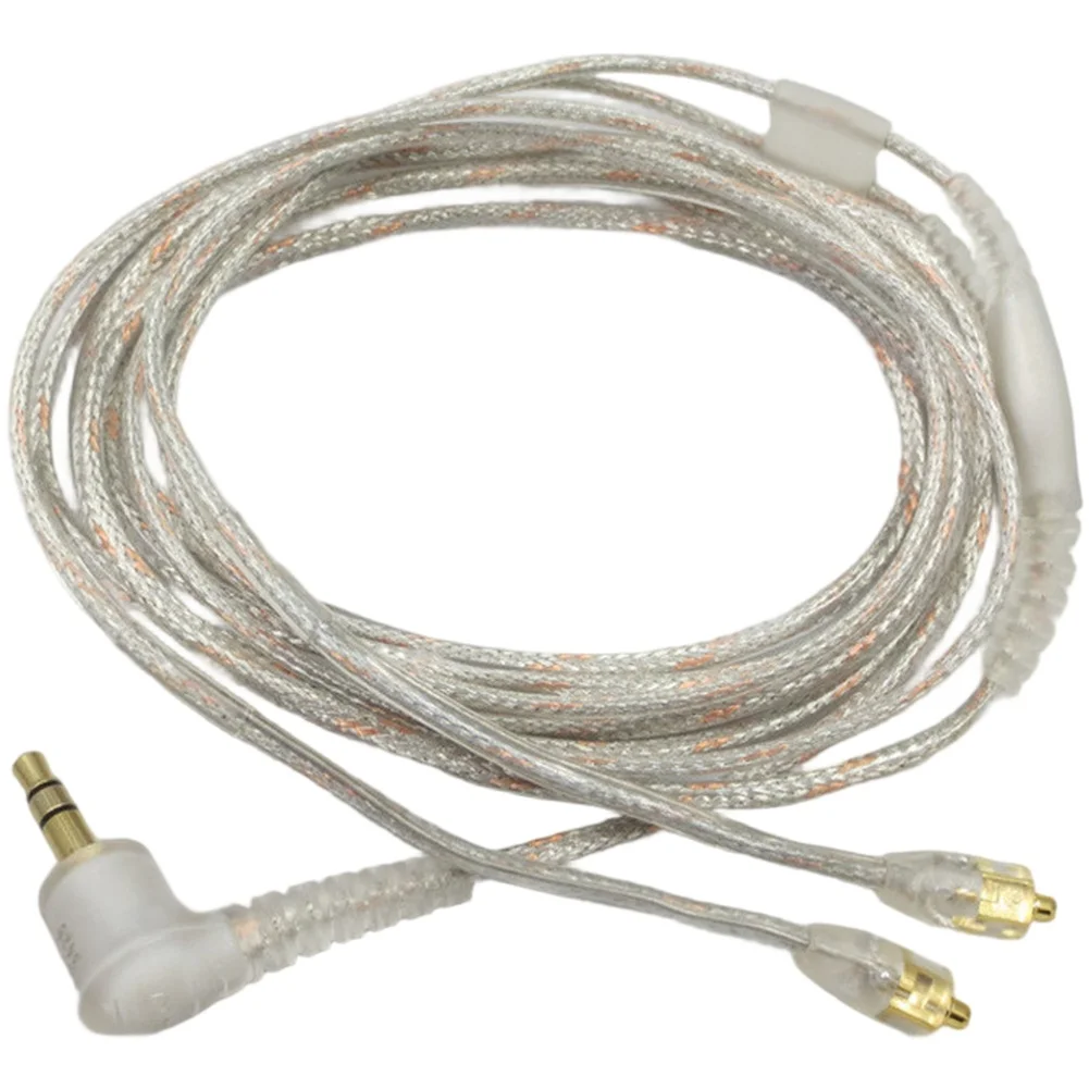 Cable de audio para auriculares para modelos compatibles Shure SE535 SE215 UE900 W40 SE425 con cable de cobre para audio claro y confiable