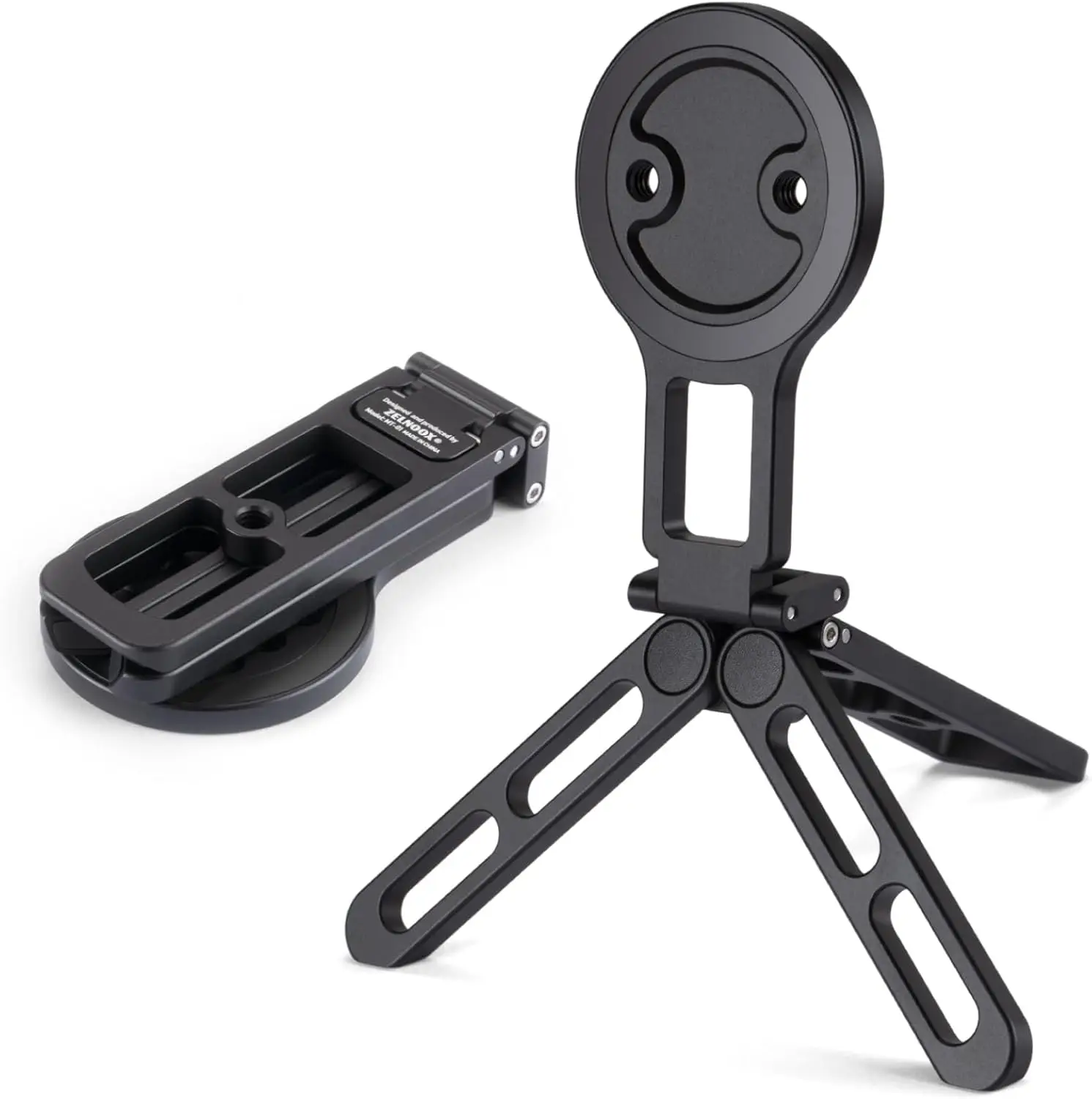 

Magnetic Phone Tripod Stand - Adjustable Height, Portable for Vlogging & Video Calls with Universal Compatibility