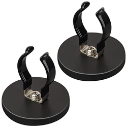 Non-Slip Magnetic Cube Mount Heavy Duty Hooks Large Opening Strong Magnets Flexible Clamps for Garage Garden Workshop Storage
