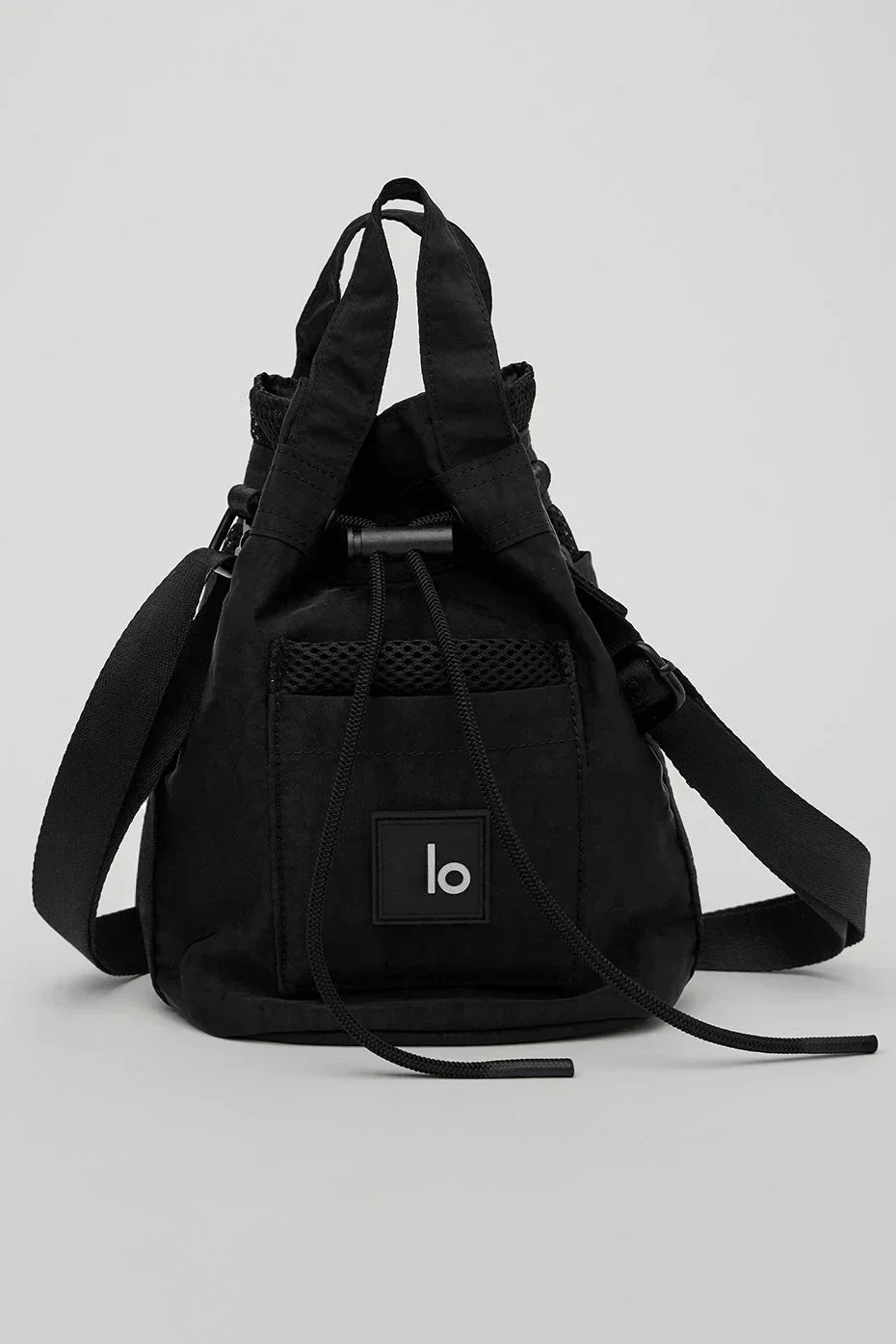 

LO Cross Body Bucket Bag Leisure Sports Black Phone Bag Women's Portable Shopping Makeup Bags Women's Outdoor Pack