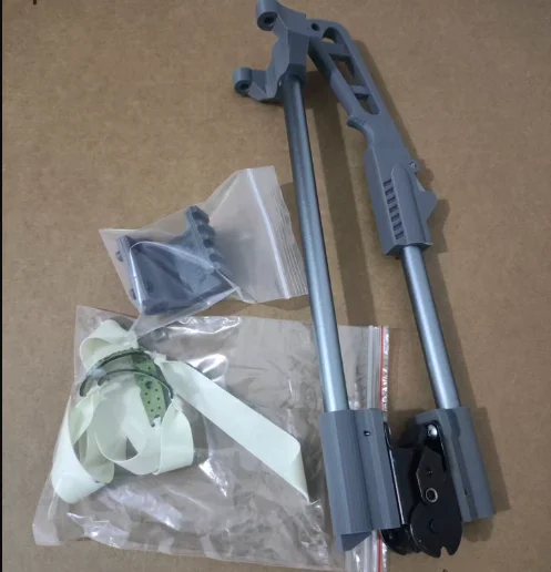Folding Slingshot with Dedicated Mirror Bridge 20mm Rail Width Foldable High-precision Outdoor EDC Hunting Tool