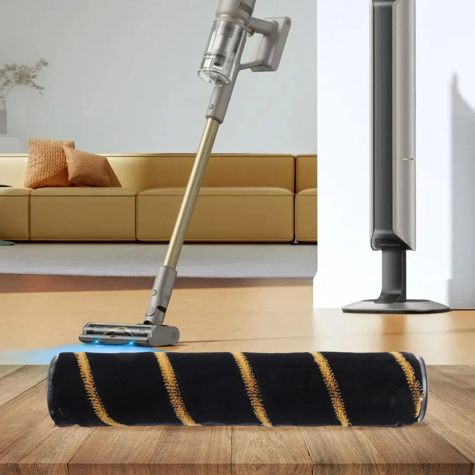 

Cleaning Accessory Replacement Roller Brush Easy Installation Process Fiber Bristles Technology Improved Suction Power