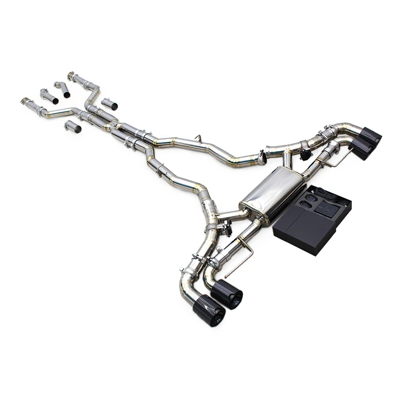 

Exhaust Pipe System For BMW X5 M50i X6 M60i LCI 4.4TT 2019-2024 Titanium Exhaust Pipe With Valvetronic Exhaust System