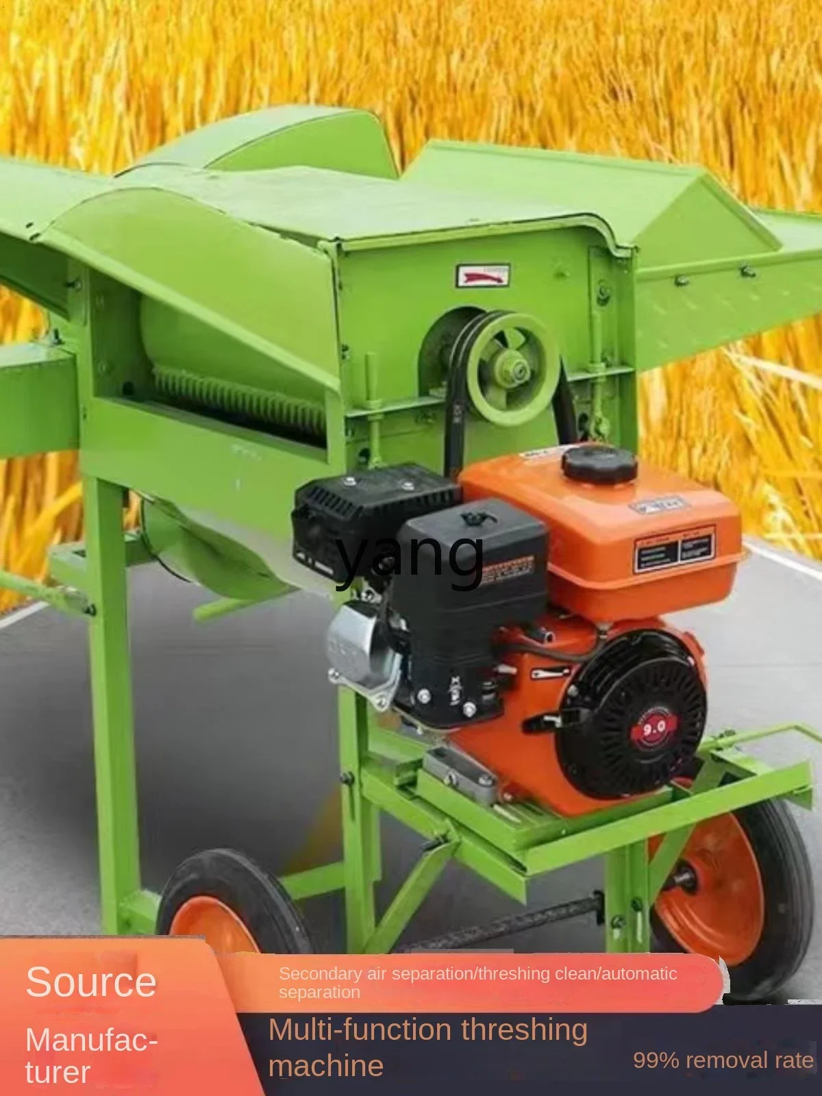 LM متعددة الوظائف آلة الدرس الاغتصاب المنزلية الصغيرة الأرز القمح حصادة فول الصويا الزراعية