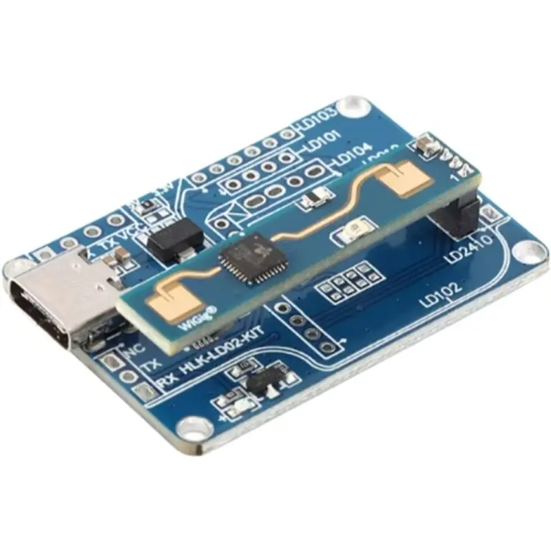 [B24B!】 HLK-LD2410B Human Body Movement Detection Presence Radar Module Sensor Heartbeat Sensing Intelligent Functionality