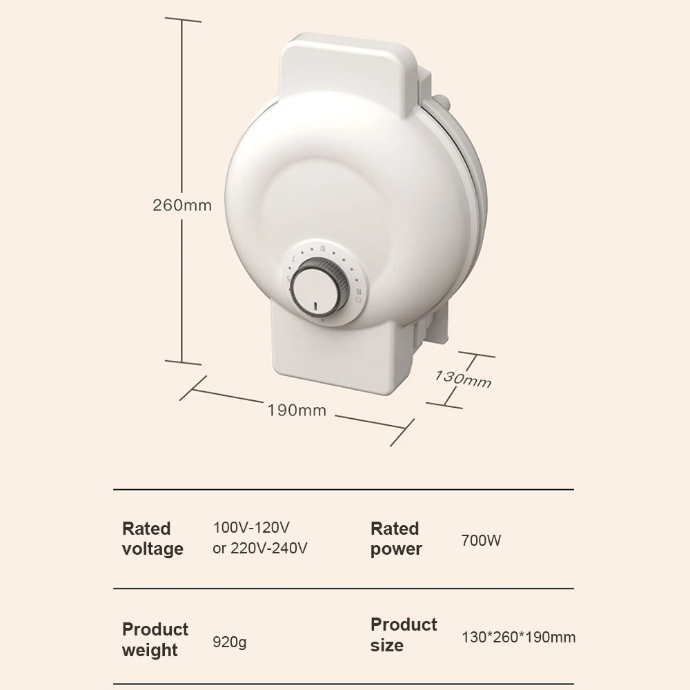 Hong Kong Electric Egg Bubble Waffle Maker Aberdeen Omelet Machine Oven Eggettes Puff Bread Cake Iron Eggs Roll Cone Baking Pan