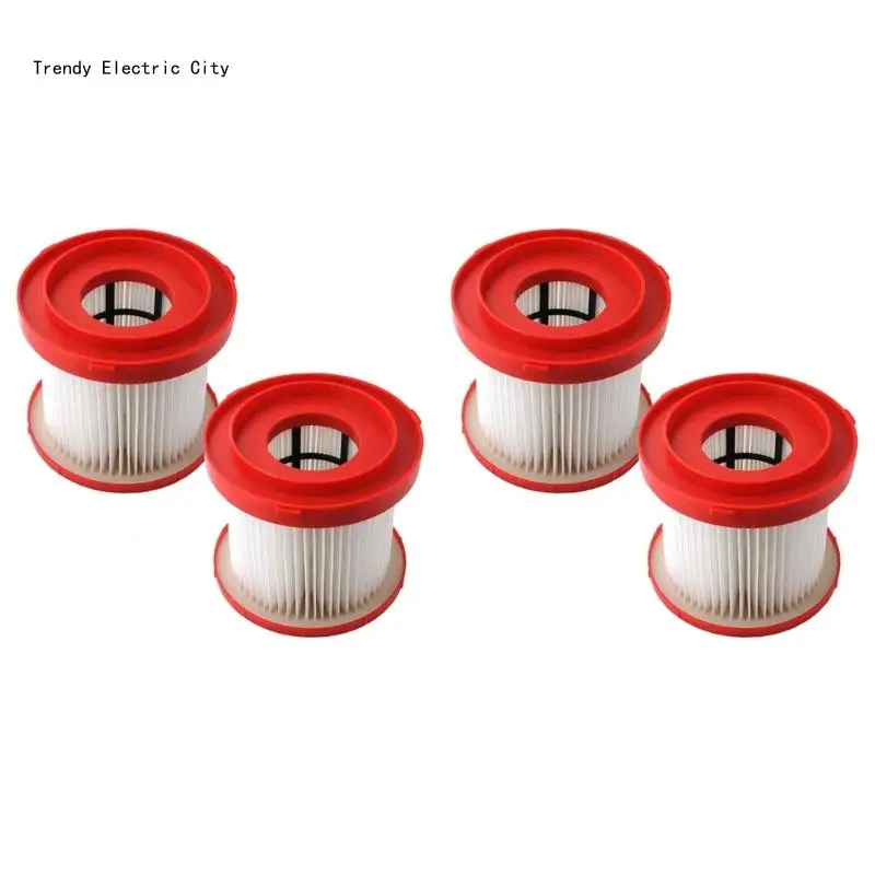 

4pcs Vacuum Cleaner Accessories HEPA Filter For M18 VC2-0 4931465230 Replacement Filter Wireless