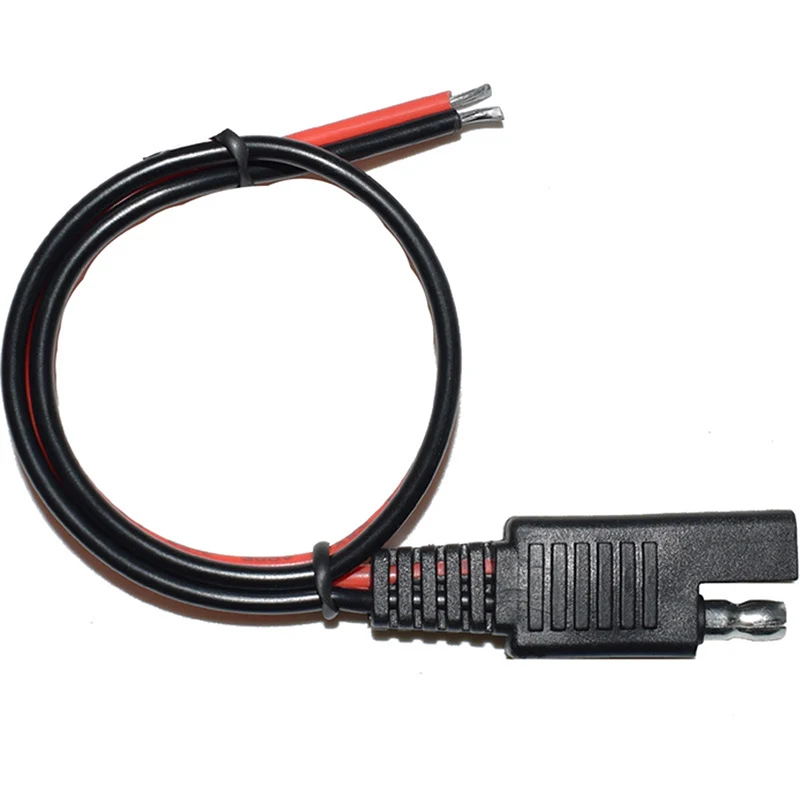 Автомобильный Удлинительный кабель 12 в SAE Power 18AWG 2 Pin с кабелем SAE, быстрый отключение удлинительного кабеля 30 см
