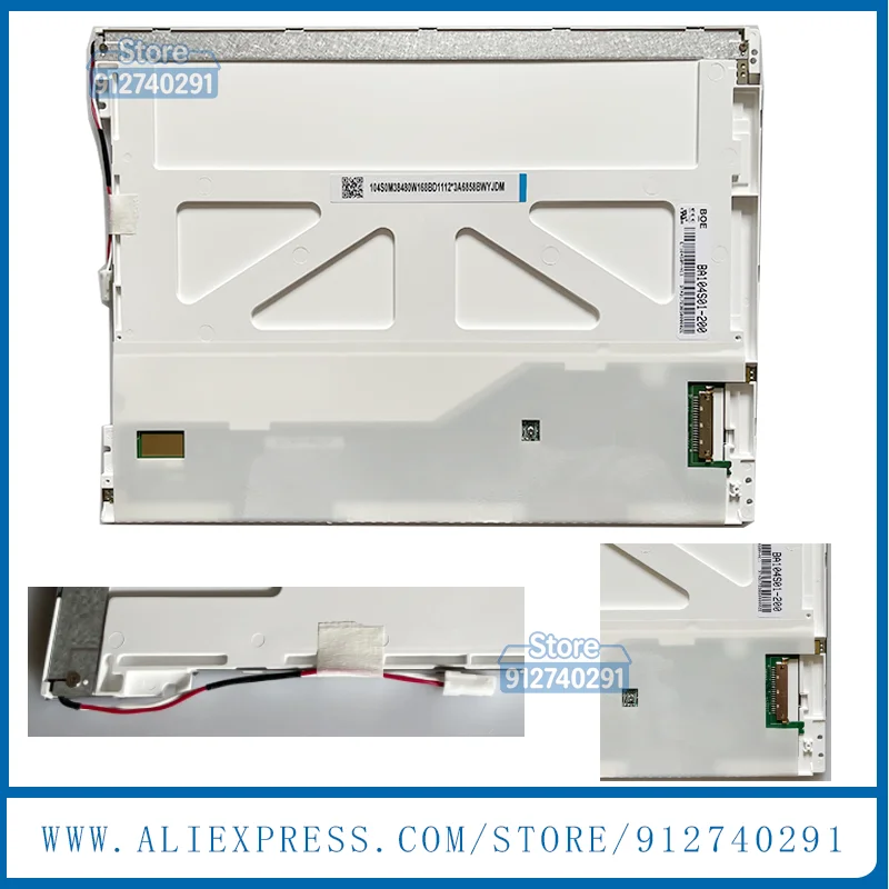 

BA104S01-200 BA104S01-100 BA104S01-300 Original 10.4 Inch TM104SDH01 TS104SAALC01-00 Industrial LCD Display Screen Panel 800*600