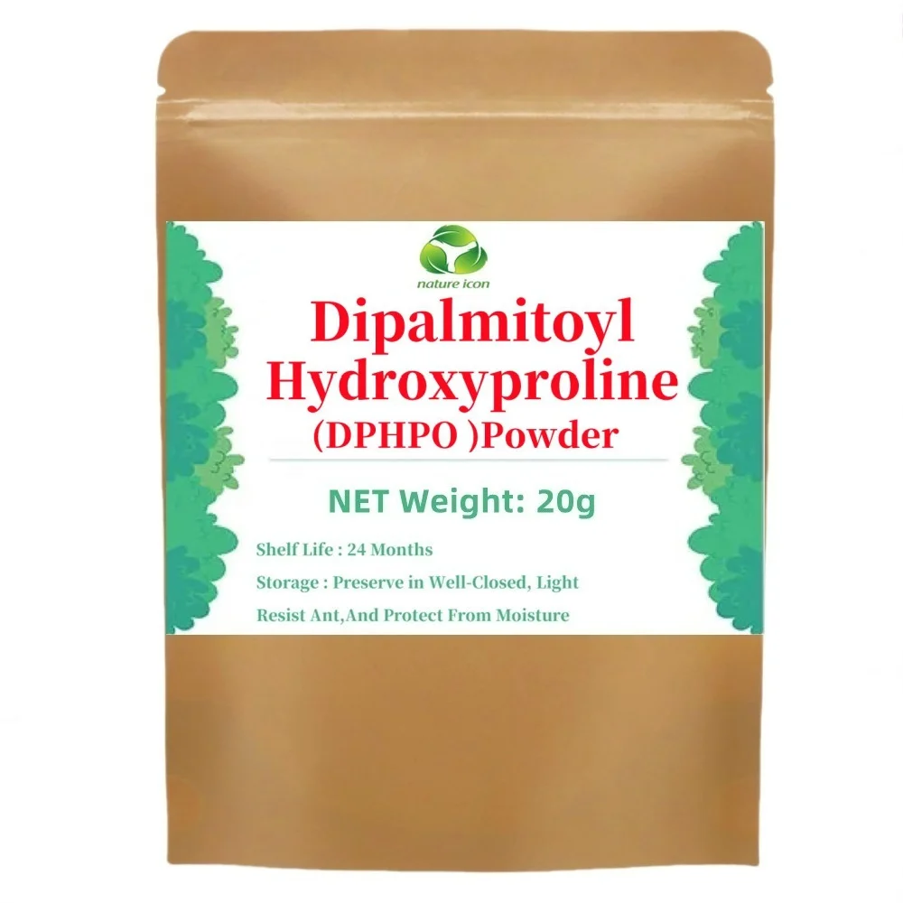 Dipalmitoyl Hydroxyproline Powder Dphp, pasokan panas untuk perawatan kulit menghilangkan keriput bahan kosmetik