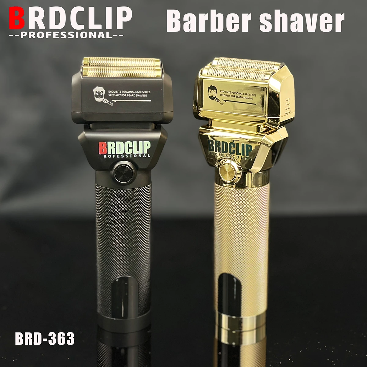 BRDCLIP BRD-363 High Speed Barber Shaver Professional Men's Hair Clipper Titanium Plated Knife Mesh Salon Electric Trimmer