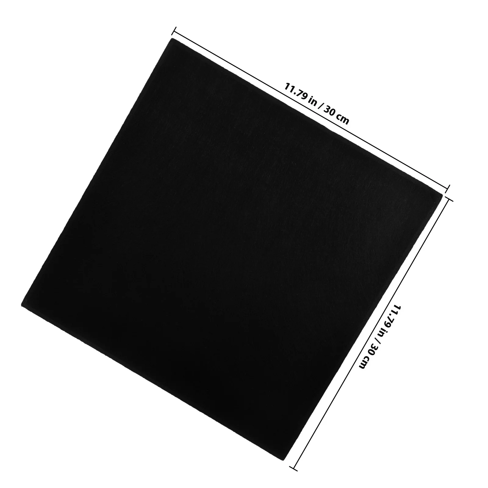 4 قطعة ورأى ذاتية اللصق مجلس البلاط مربع جدار ديكور لوحات امتصاص الضوضاء للمنزل مكتب الفصول الدراسية مكتب نشرة الجدار #5