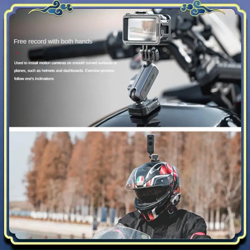 

For Gopro 9/Insta360/Action3/2 Portable Multifunctional Sports Camera Helmet Fixed Bracket Parts Accessories