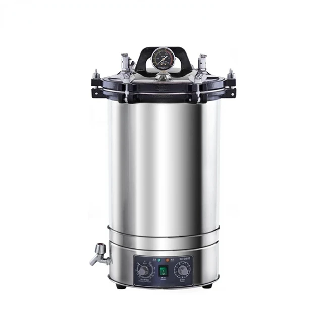Portable Stainless Steel Sterilizer With Water Shortage Protection Customizable OEM Product