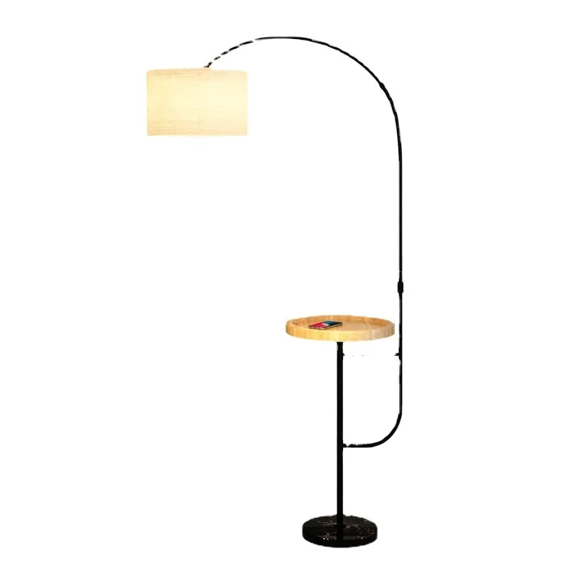 

Fishing floor lamp, living room sofa side coffee table rack, bedroom bedside floor lamp