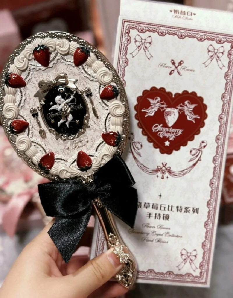 Flower Knows The Sweete Bear Serise Handspiegel