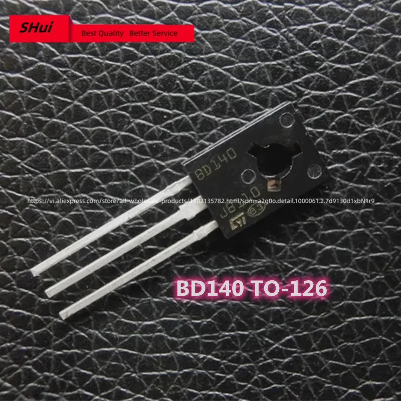 10PCS Brand-new imported ST BD139 BD140 medium power audio tube TO-126