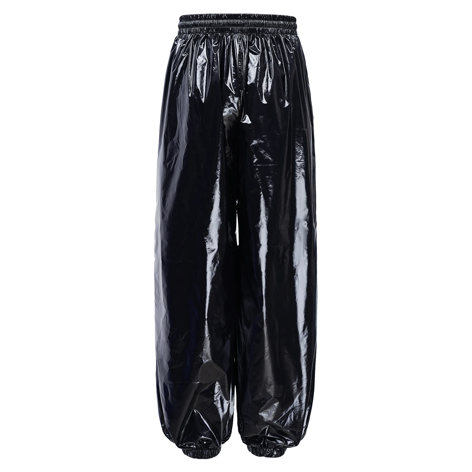 Kids Boys Hip Hop Dance Pants Water Resistant Drawstring Elastic Waistband Pants with Pockets for Beach Workout Daily Wear